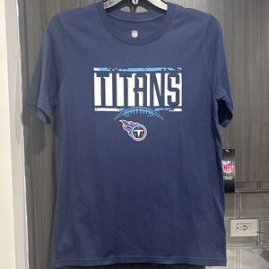 Boy’s Navy Graphic Tennessee Titans Shirt Sleeve T‑Shirt, NWT